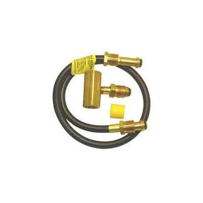 Propane hook house up tank