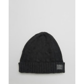 Jack & Jones Beanie in Cable Knit - Grey Jack & Jones Beanie in Cable Knit - Grey