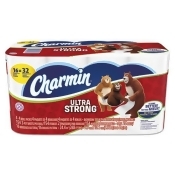 Charmin® - Ultra Strong Bathroom Tissue, 2-Ply, White, 165 Sheets/Roll, 16 Rolls/Carton Charmin® - Ultra Strong Bathroom Tissue, 2-Ply, White, 165 Sheets/Roll, 16 Rolls/Carton