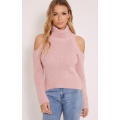 Piper Dusty Pink Cut Out Shoulder Jumper Piper Dusty Pink Cut Out Shoulder Jumper