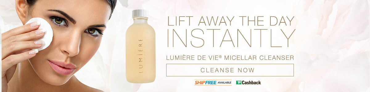 Step One of the Lumiere de Vie Skincare Regime Step One of the Lumiere de Vie Skincare Regime