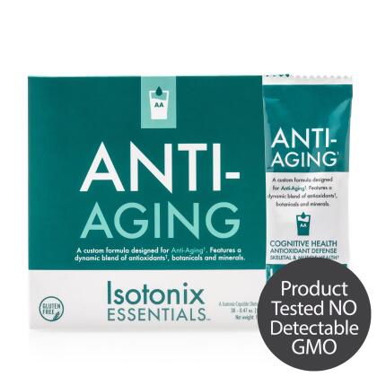 Isotonix Essentials® Anti-Aging - With age comes wisdom…and a variety of challenges associated with aging. Even the healthiest of adults are affected by the physical and mental effects of aging, because of the inherent nature of the process.    Although a healthy diet is essential to...