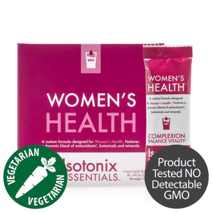 Isotonix Essentials® Women's Health - As jetsetters and go-getters, women are constantly on the move. There’s a lot to think about all the time, so maintaining a healthy lifestyle can get pushed to the back burner. However, your health should take precedence. Cardiovascular health, skin...