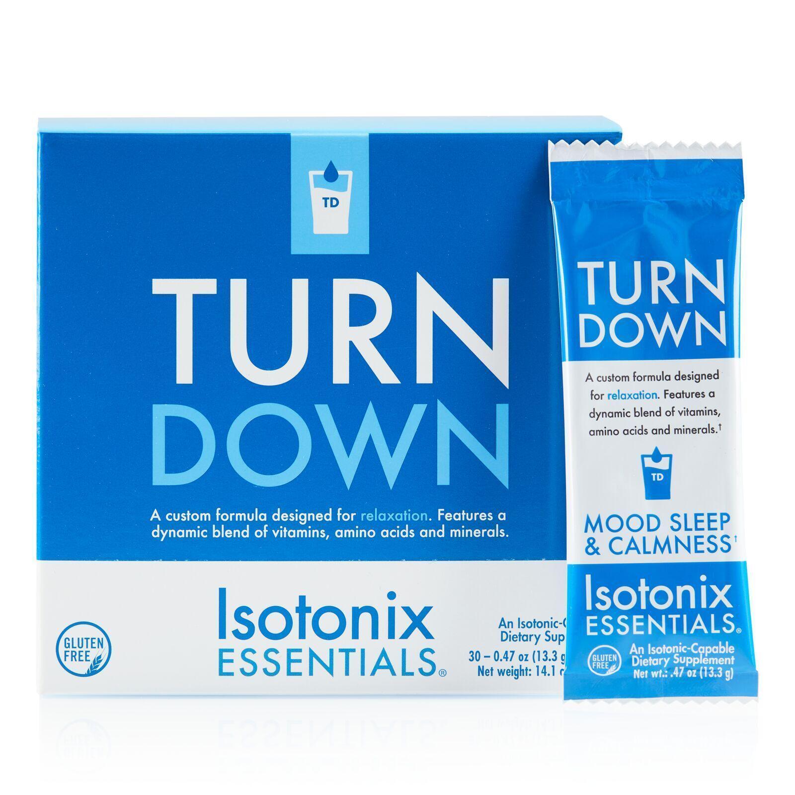 Isotonix Essentials Turn Down,Vegan, Product Tested no detectable GMO 