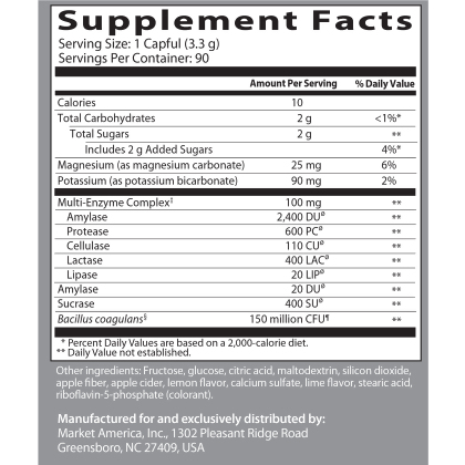 Isotonix&reg; Digestive Enzymes with Probiotics alternate image