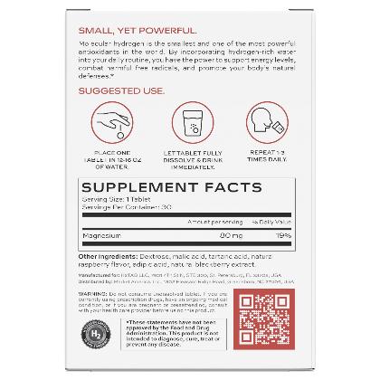 H2TAB Molecular Hydrogen Tablets alternate image