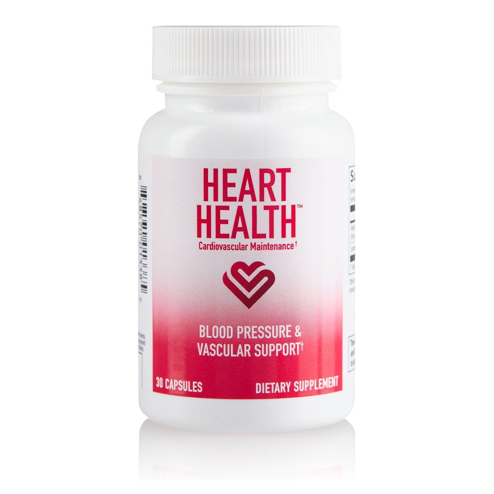 Heart Health Blood Pressure and Vascular Support,Product Tested no detectable GMO 