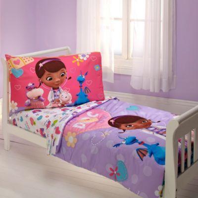 4 piece toddler bed set