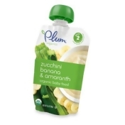 Plum Organics™ Second Blends Fruit & Grain in Zucchini, Banana & Amaranth Plum Organics™ Second Blends Fruit & Grain in Zucchini, Banana & Amaranth