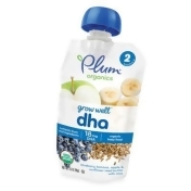 Plum Organics Stage 2 Grow Well Dha Blueberry, Banana, Apple & Sunflower Seed Butter with Chia Plum Organics Stage 2 Grow Well Dha Blueberry, Banana, Apple & Sunflower Seed Butter with Chia