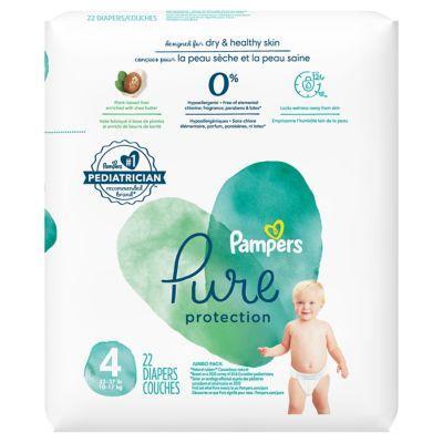 size 4 pampers pure