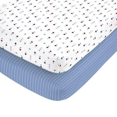 Carter S Sport Toss Fitted Crib Sheets Set Of 2 From Buybuybaby