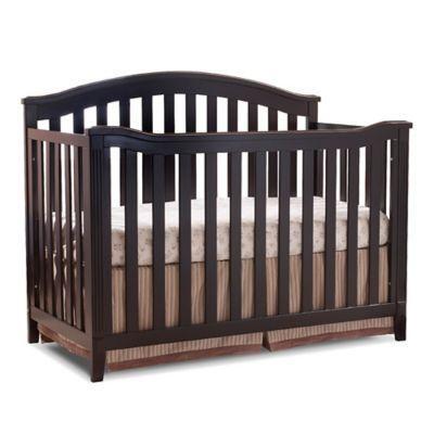 Sorelle Berkley 4 In 1 Convertible Crib In Espresso From