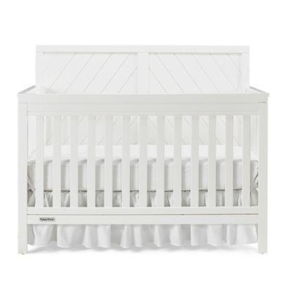 fisher price paxton convertible crib in vintage grey