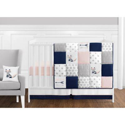 Sweet Jojo Designs Fox Patch 11 Piece Crib Bedding Set From