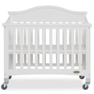 Dream On Me Venice Folding Portable Crib In White From Buybuybaby