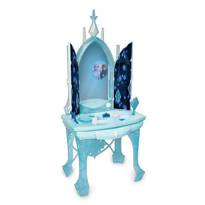 disney frozen 2 elsa's enchanted ice vanity playset