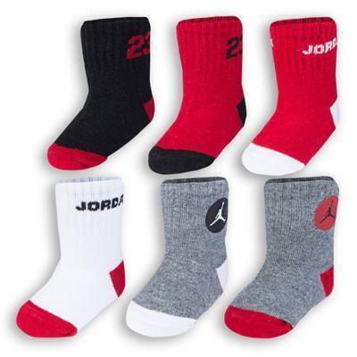 red jordan socks