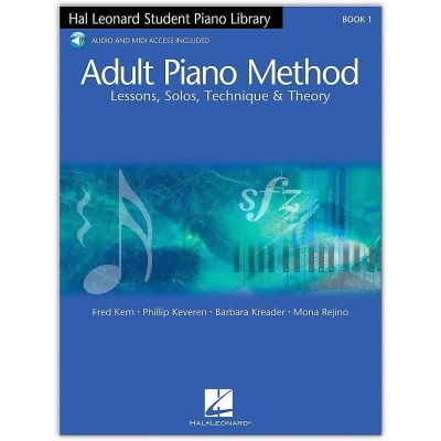 Hal Leonard Adult Piano Method Book 1 With Online Audio - 