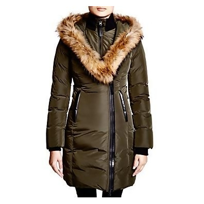 fur trim down coat