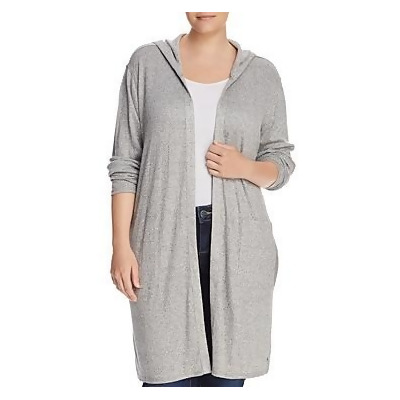 hooded duster cardigan