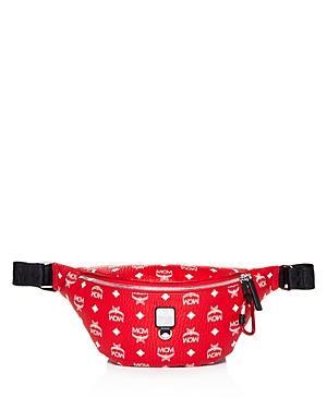 mcm fanny pack red