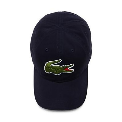 lacoste big croc gabardine cap