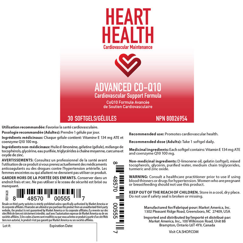 Heart Health Advanced Co-Q10 (Cardiovascular & Immune Support) alternate image