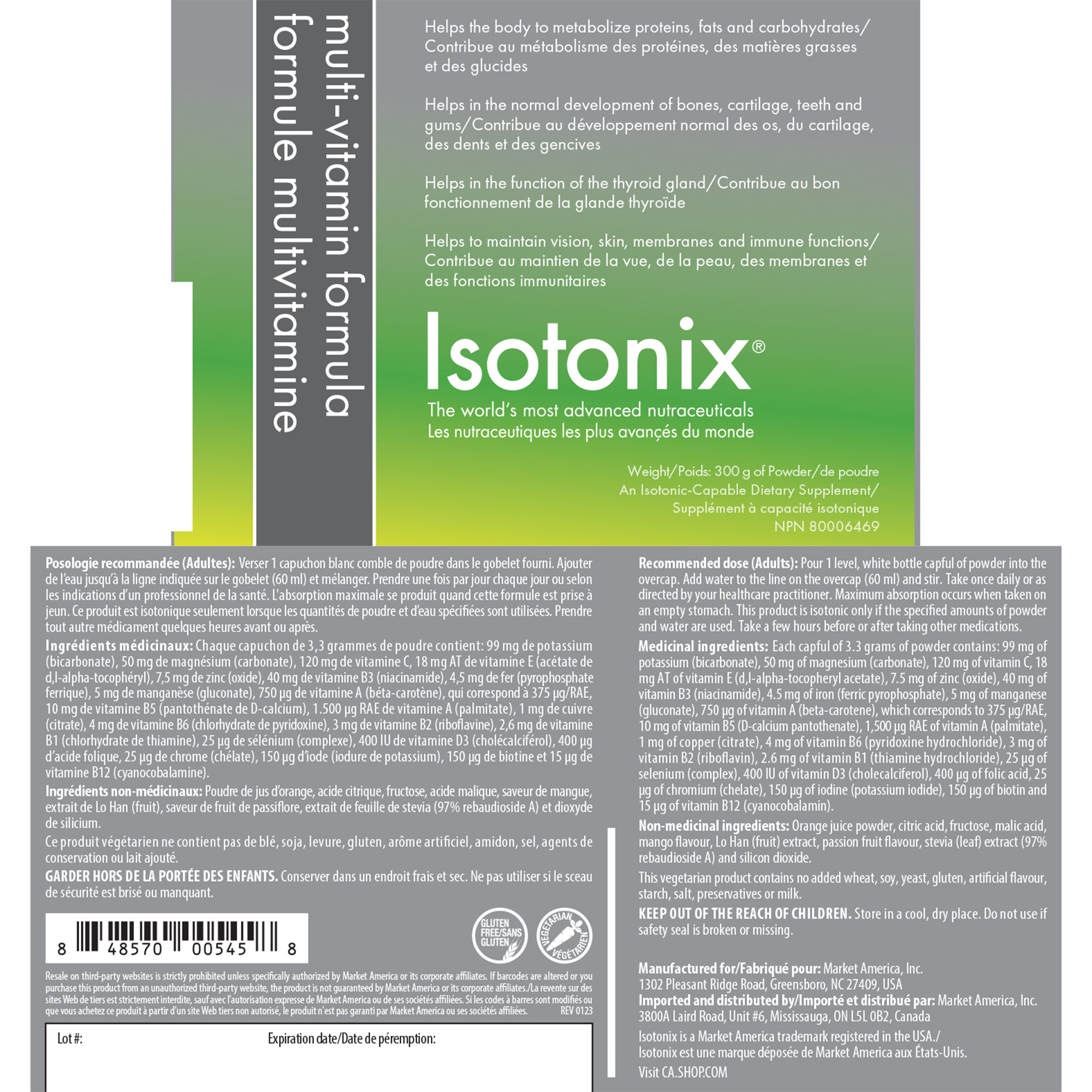 Isotonix Multivitamin alternate image