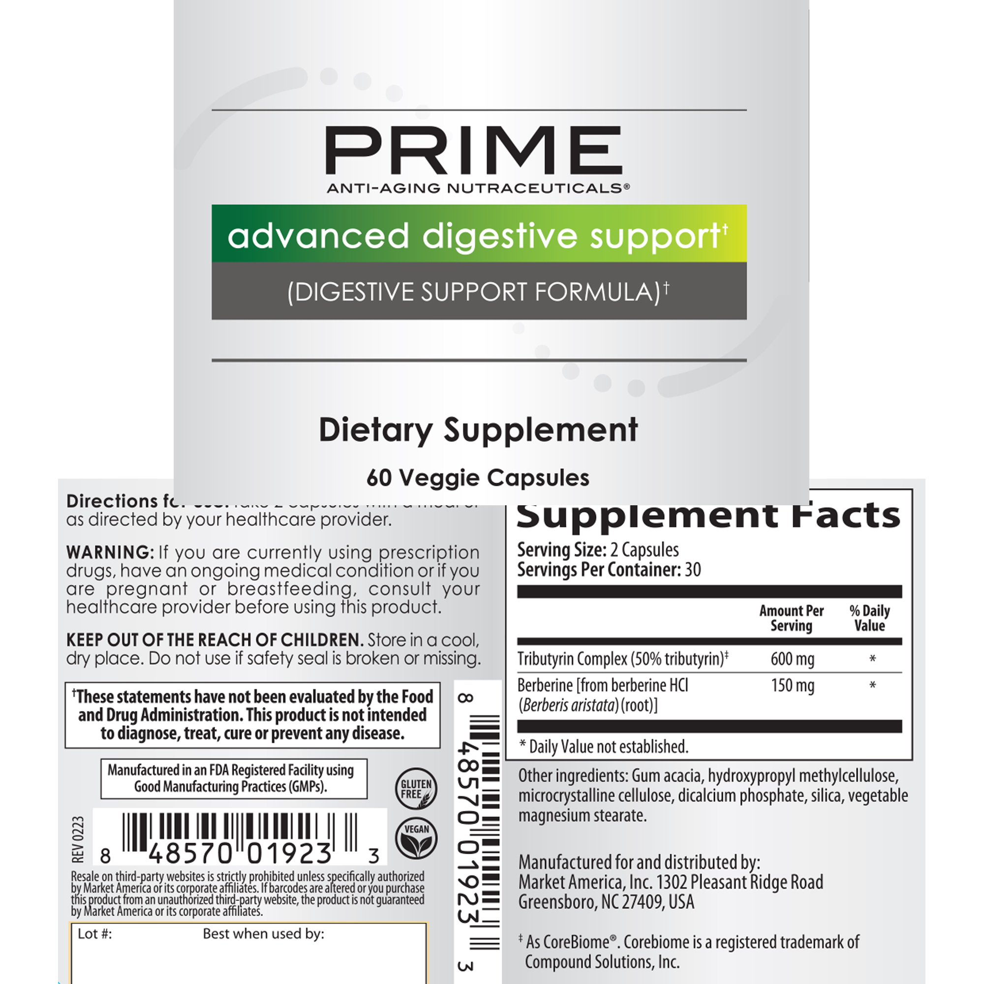 PRIME&#8482; Advanced Digestive Support alternate image