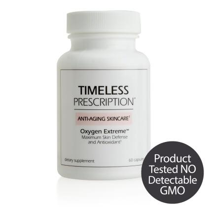 Timeless Prescription Oxygen Extreme - Timeless Prescription Oxygen Extreme is a combination of vitamins, minerals and special herbs in capsule form that helps protect our body from the negative effects of free radicals. Timeless Prescription Oxygen Extreme counteracts seven known species...