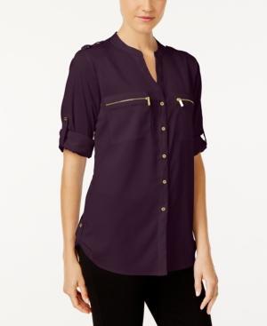 macy's calvin klein womens blouses