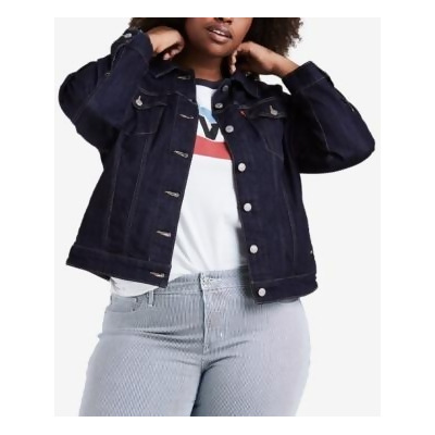 plus size levi jean jacket