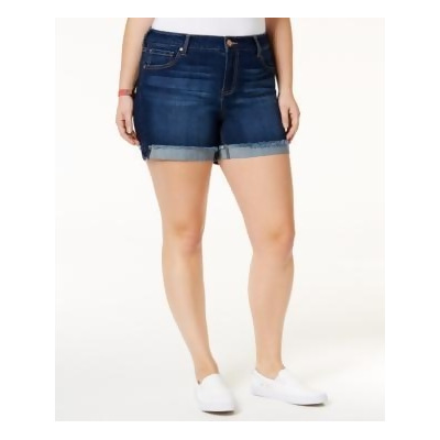 plus size frayed shorts