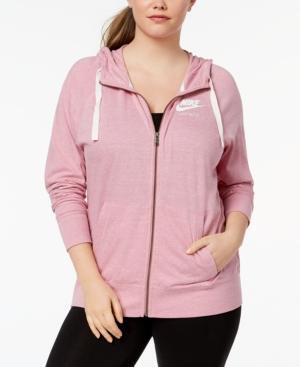 nike plus size gym vintage hoodie