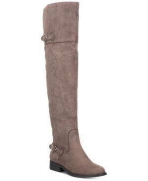 macy's over the knee wide calf boots