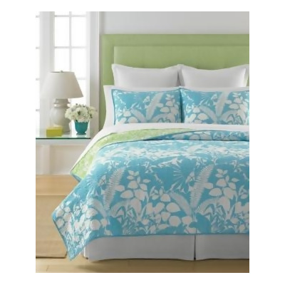 Martha Stewart Collection 100 Cotton Paradise Palm King Quilt