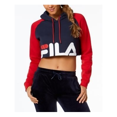 fila crop top hoodie