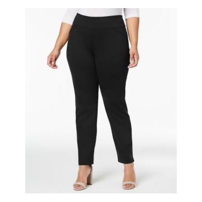 ponte knit plus size pants