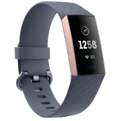 Fitbit Charge 3 Unisex Blue Smart Watch-Fb409rggy Fitbit Charge 3 Unisex Blue Smart Watch-Fb409rggy