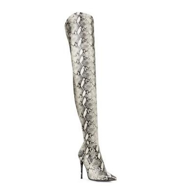 macy's silver boots