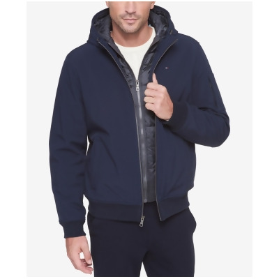 men's quilted puffer jacket tommy hilfiger