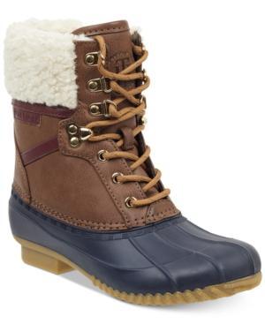 tommy hilfiger rian lace up boots
