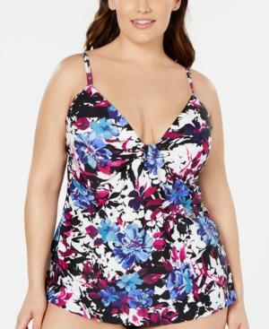 macys plus swim