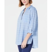 Charter Club Petite Popover Utility Top, Created for Macy's Charter Club Petite Popover Utility Top, Created for Macy's