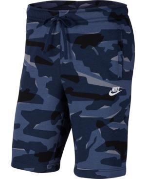 macy's nike fleece shorts