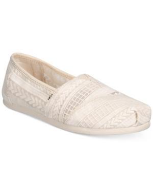 toms alpargata espadrille flat