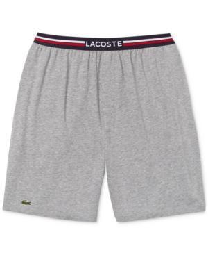lacoste knit shorts