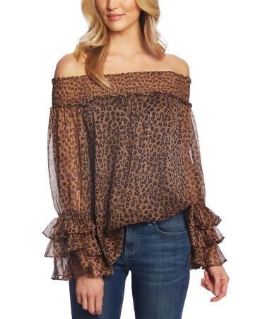 leopard print blouse macy's