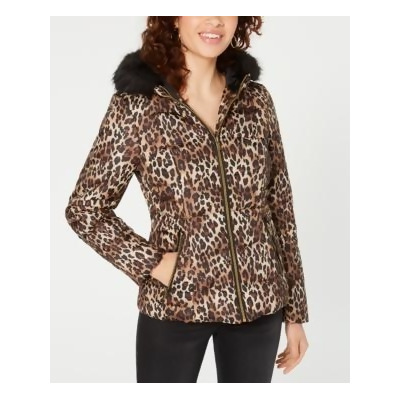 macys leopard print coat